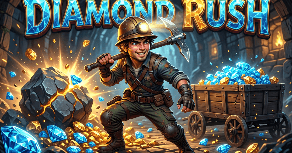 Diamond Rush gameplay