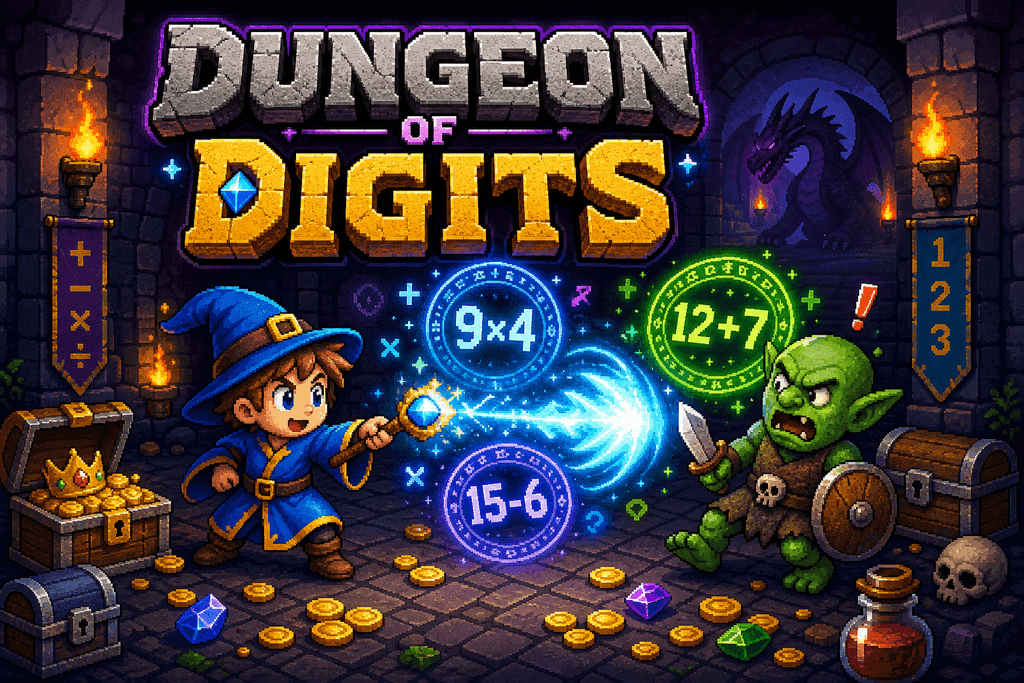 Dungeon of Digits cover art