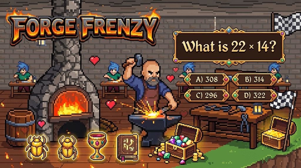 Forge Frenzy gameplay