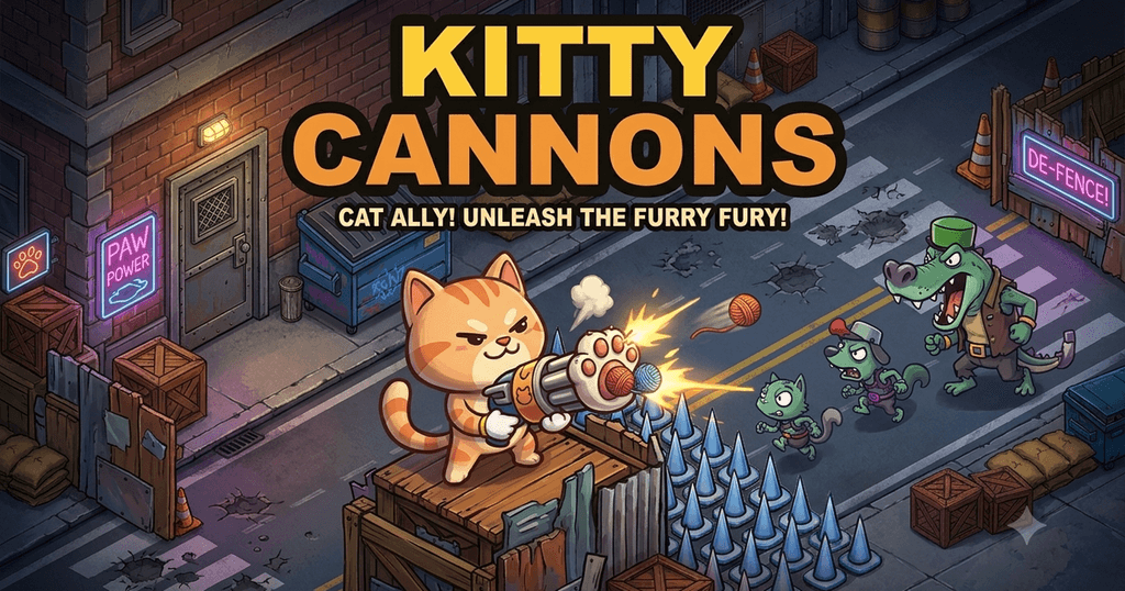 Kitty Cannons gameplay