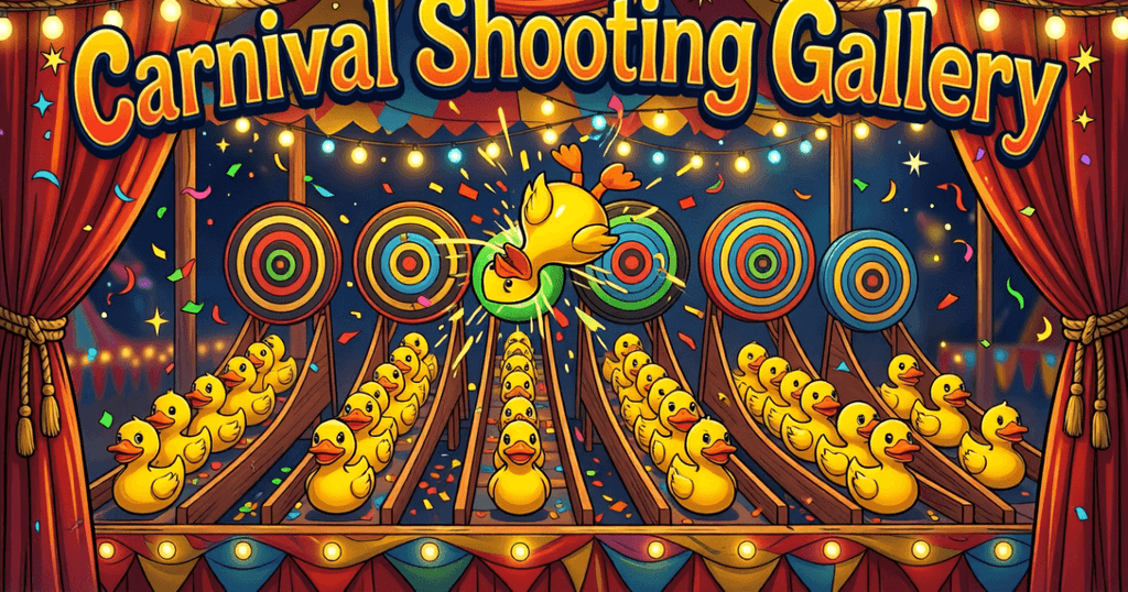 Carnival Shooting Gallery gameplay