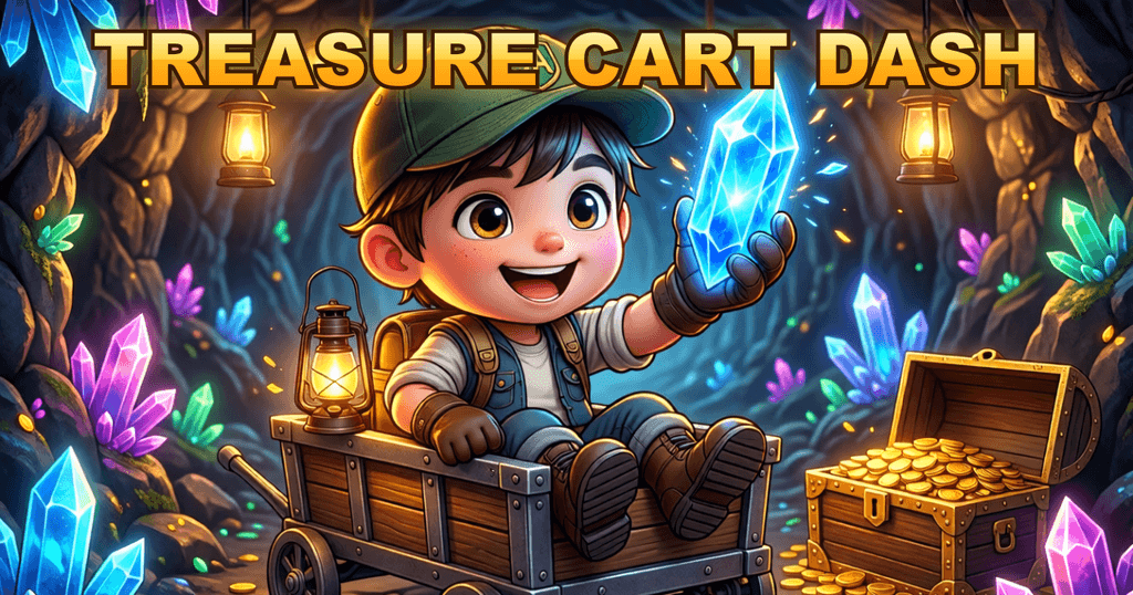 Treasure Cart Dash gameplay