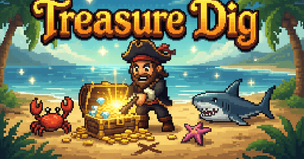 Treasure Dig gameplay