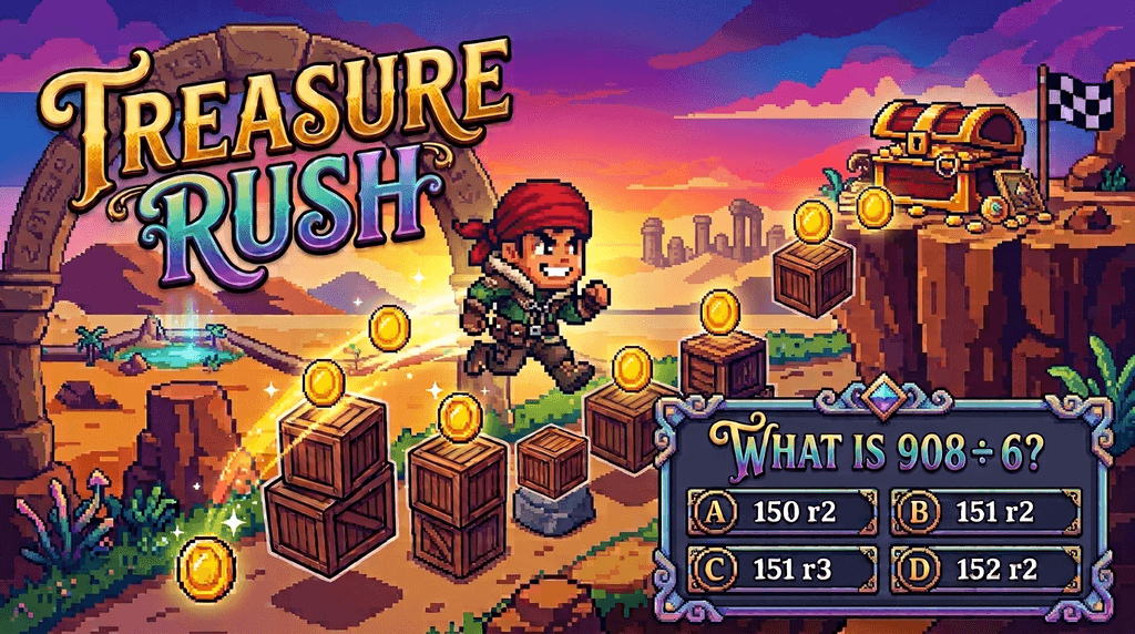 Treasure Rush gameplay